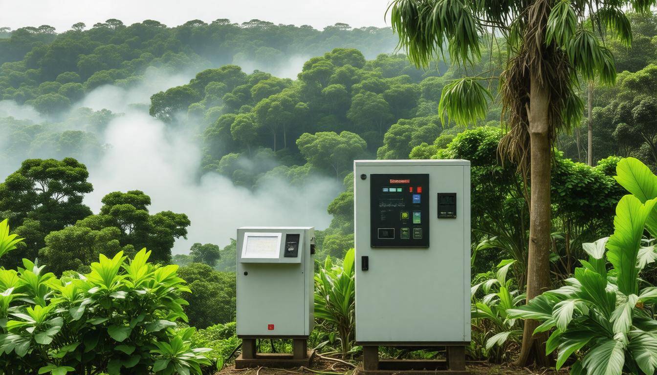 Air quality monitor station