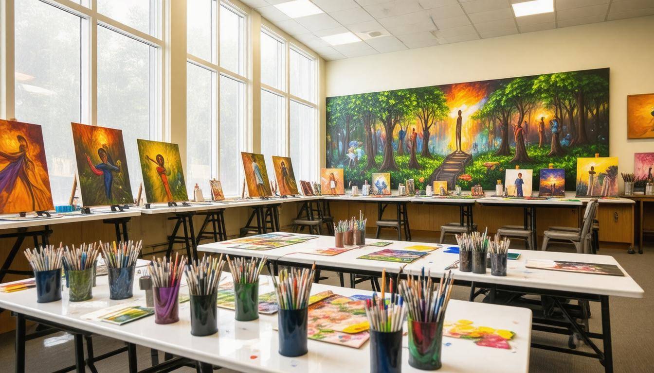 Art therapy community space