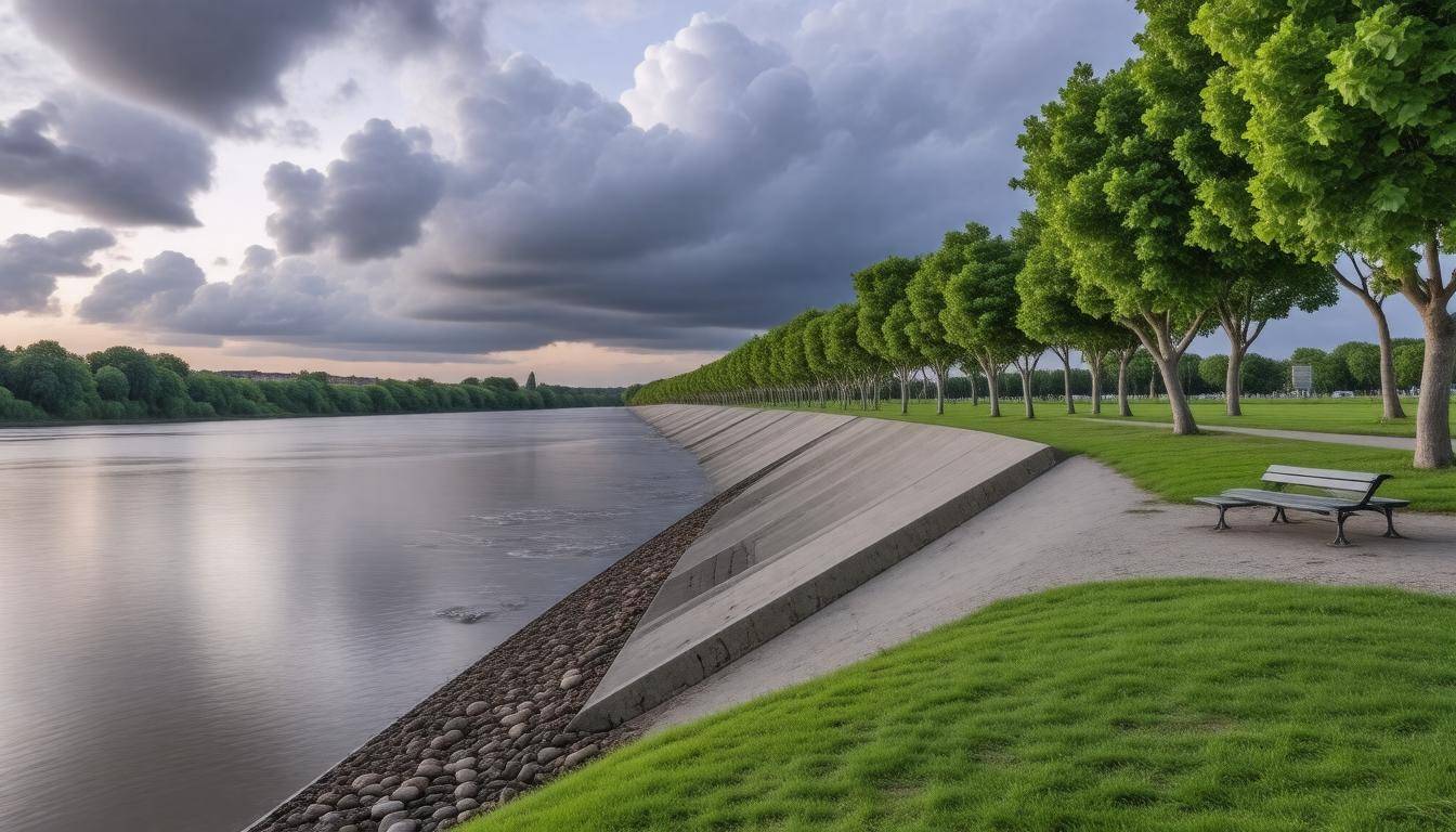 Bordeaux flood defenses