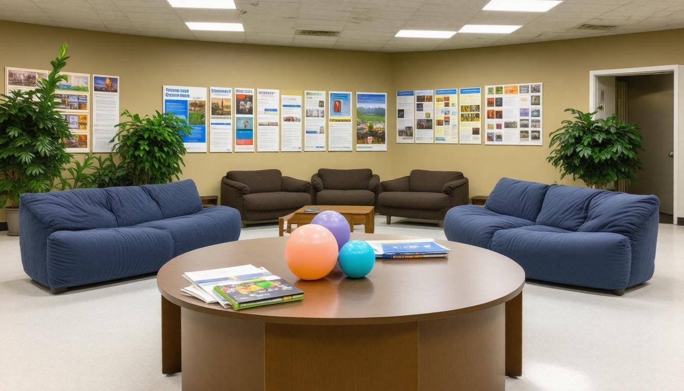 Calm disaster relief center