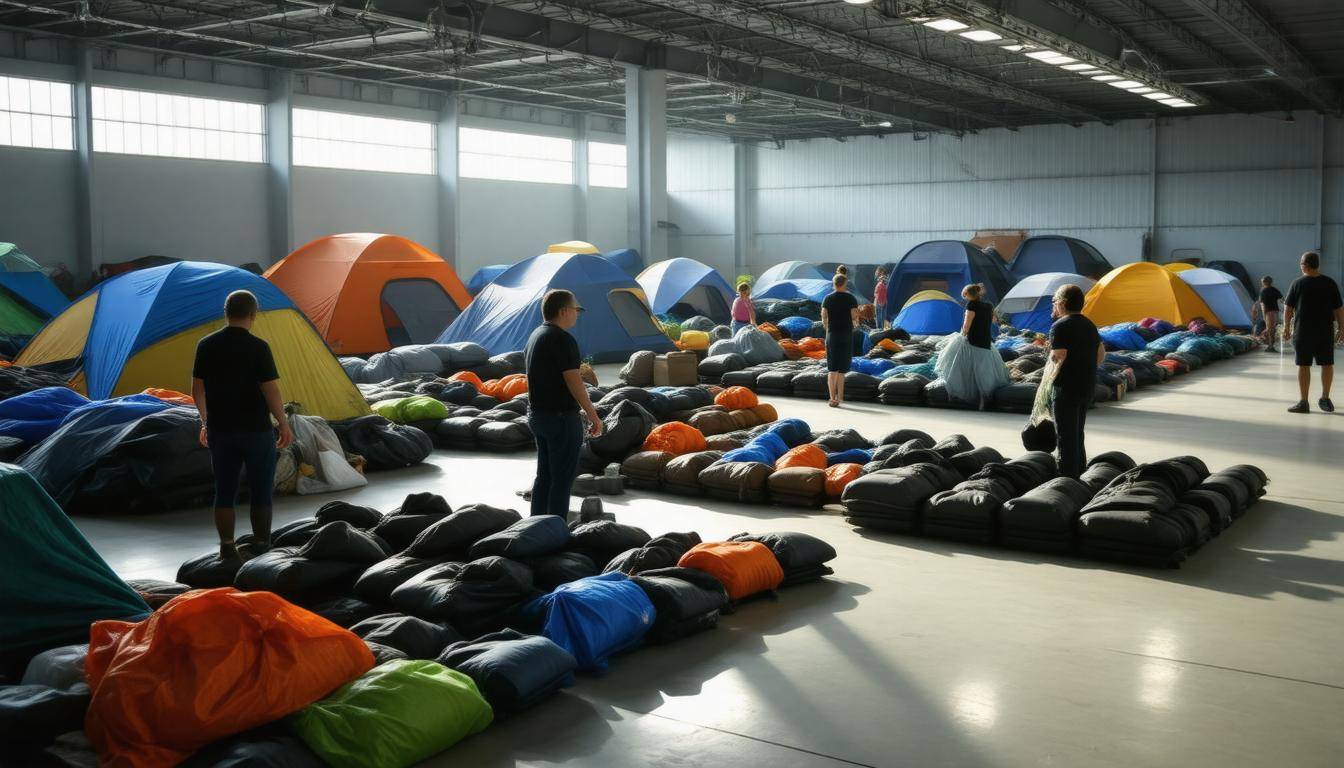 Community disaster relief center