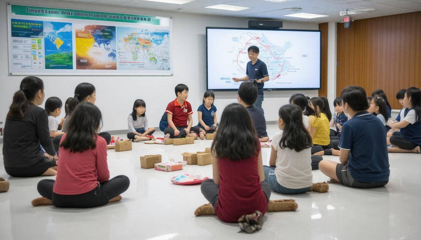 Community earthquake training