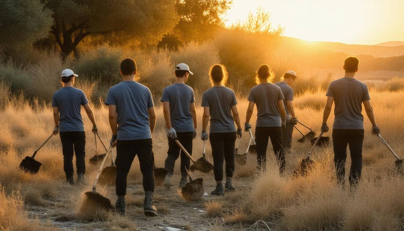 Community firebreak effort