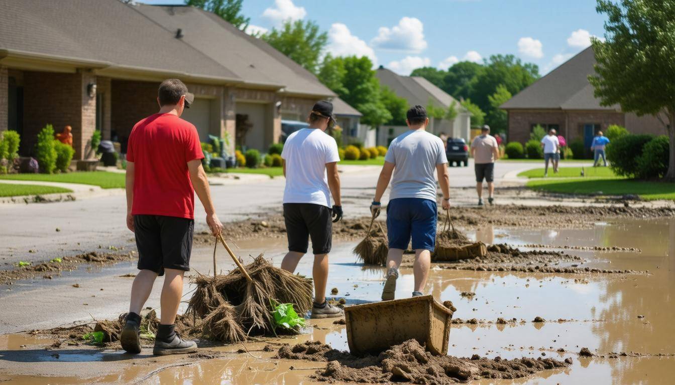 Community recovery efforts