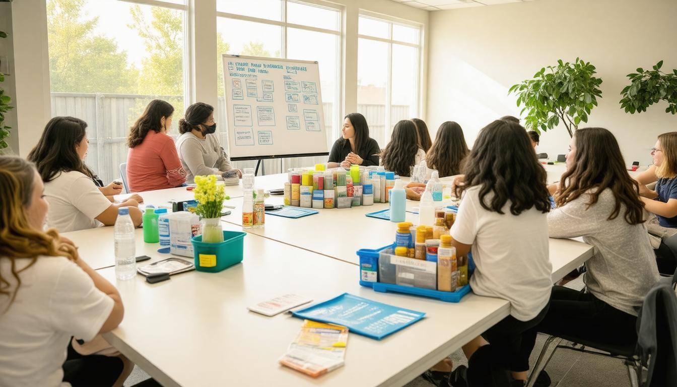 Community resource meeting