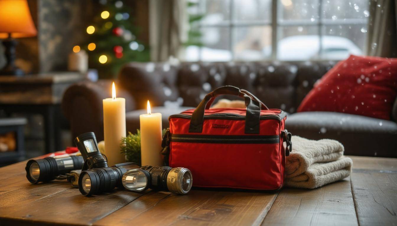 Cozy emergency preparedness kit