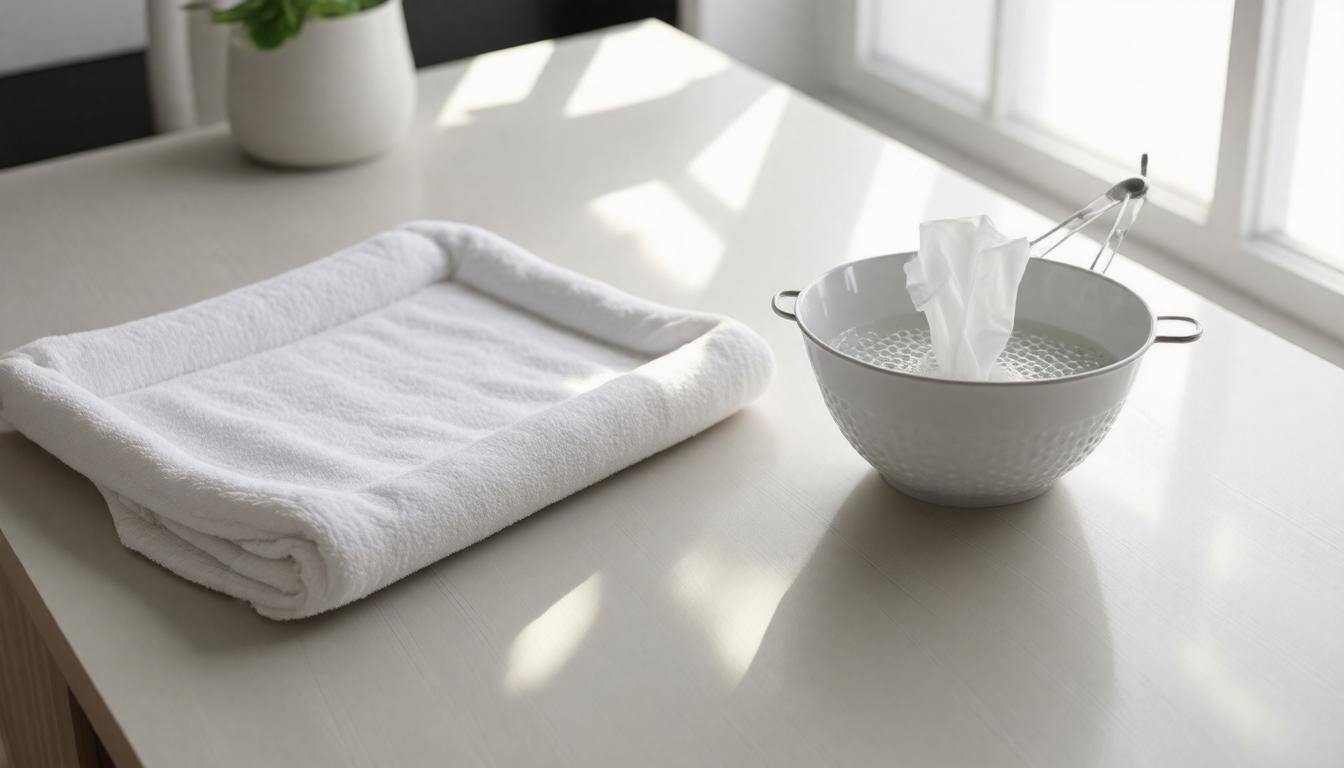 Creative baby care setup