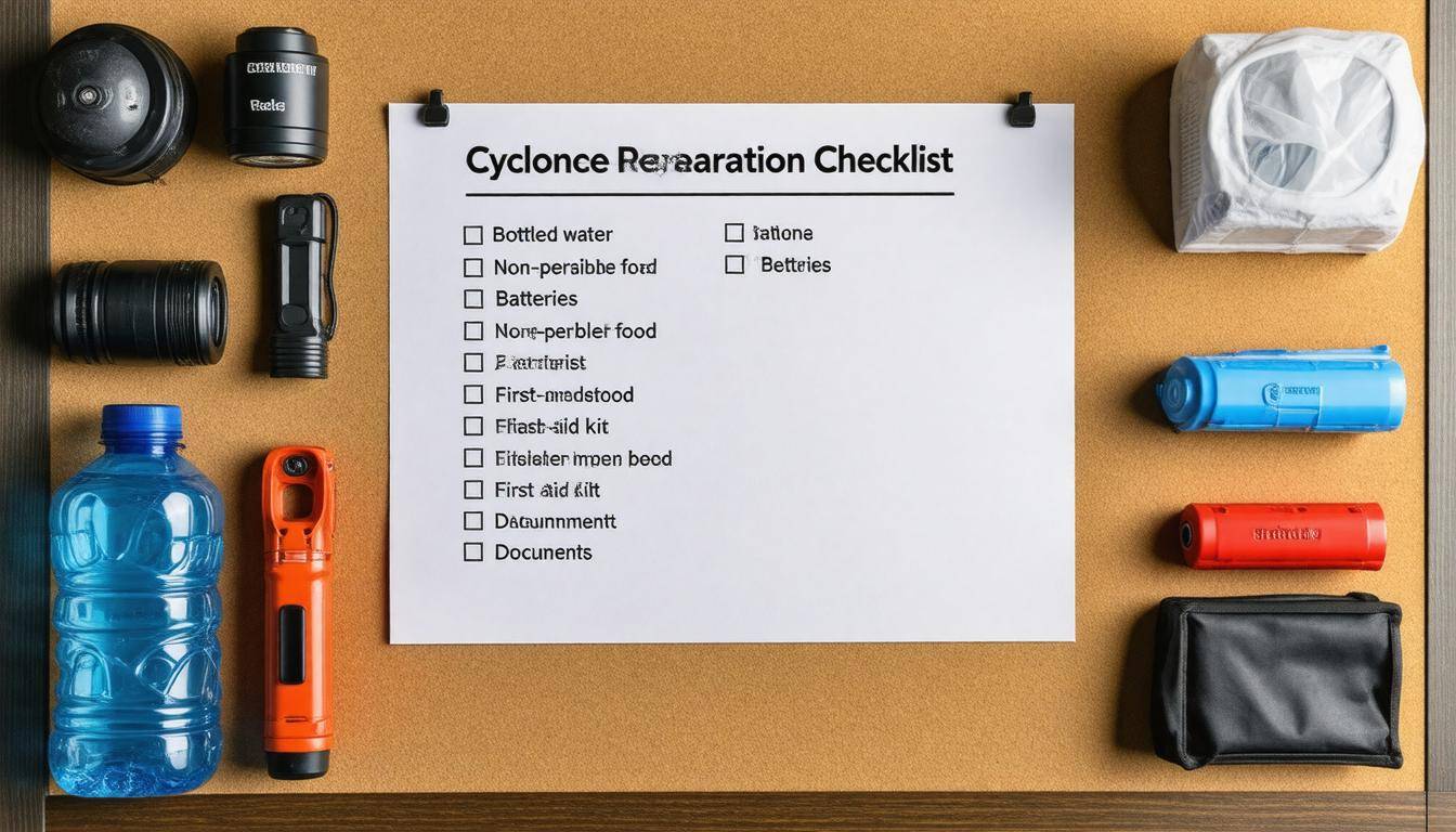 Cyclone safety checklist