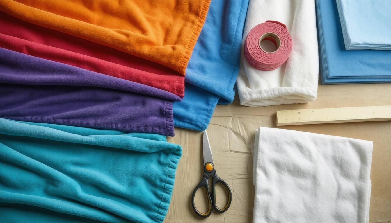 DIY bedding supplies