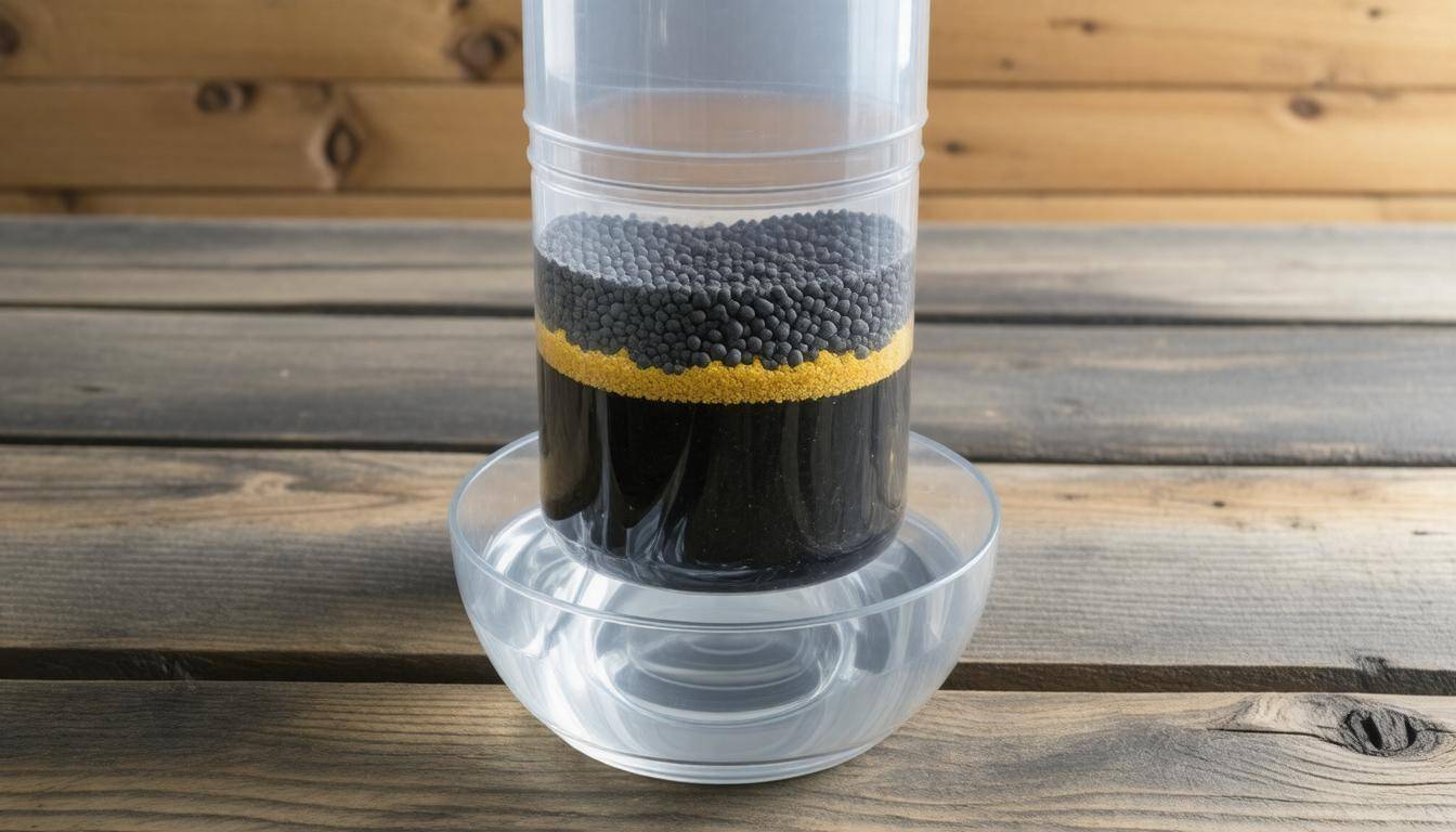 DIY water filter setup