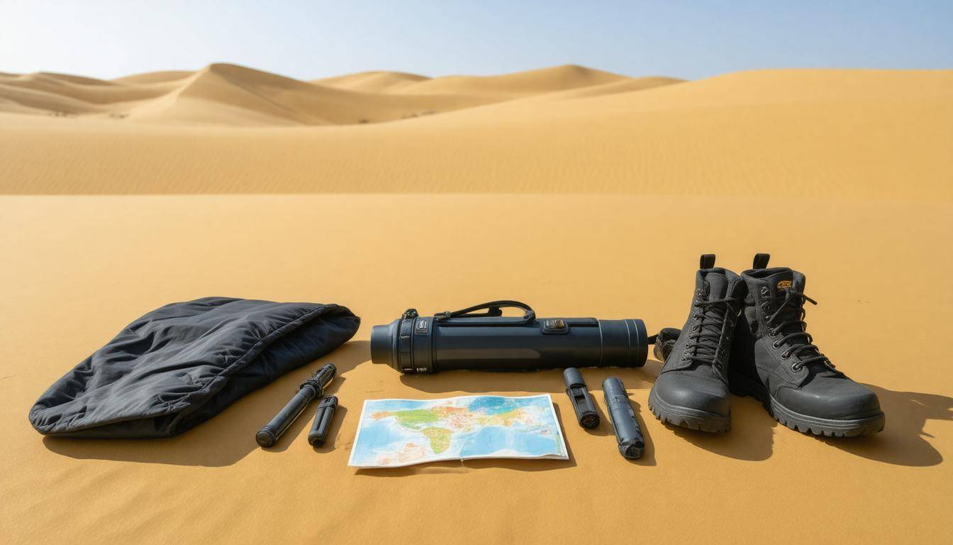Desert survival gear