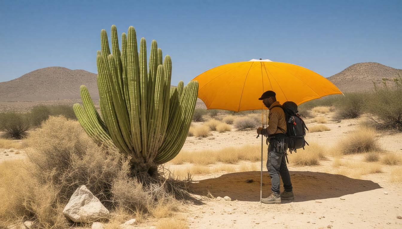 Desert survival preparation