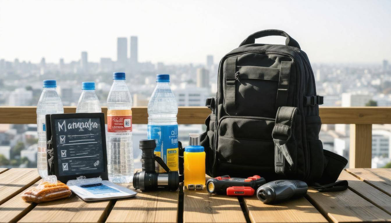 Earthquake preparedness kit