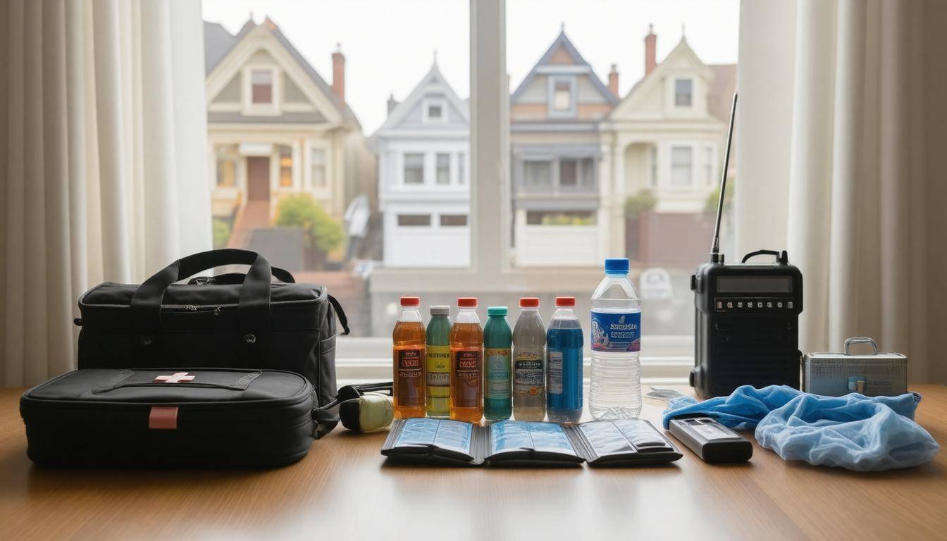 Earthquake supply essentials