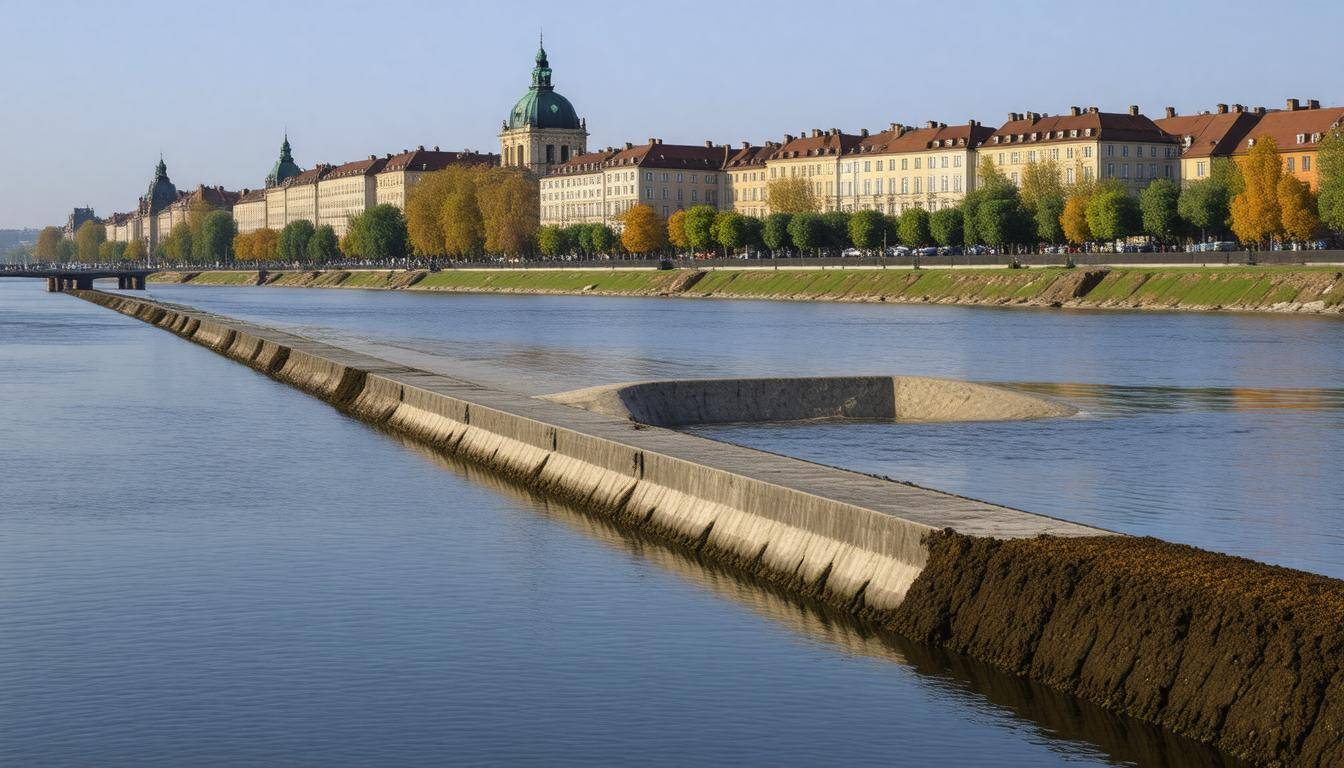 Elbe River flood defenses