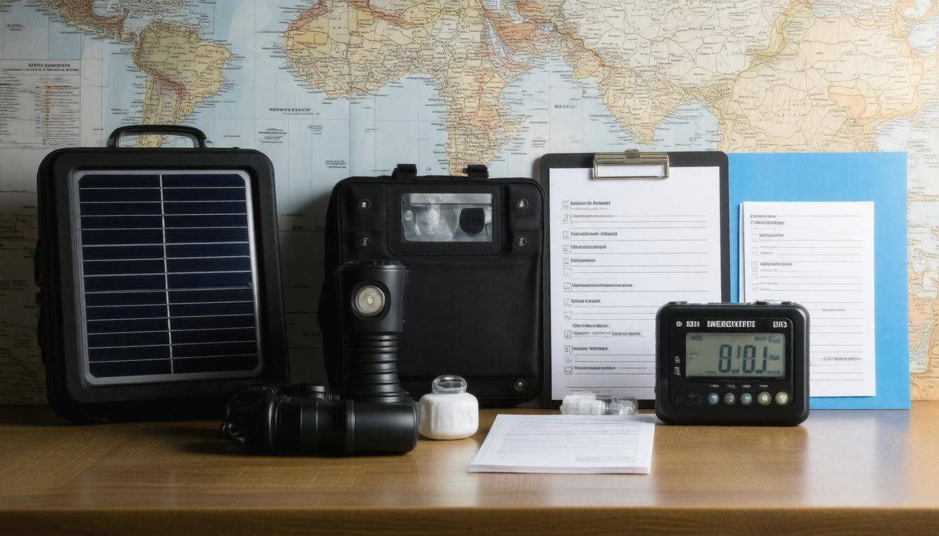 Emergency communication kit