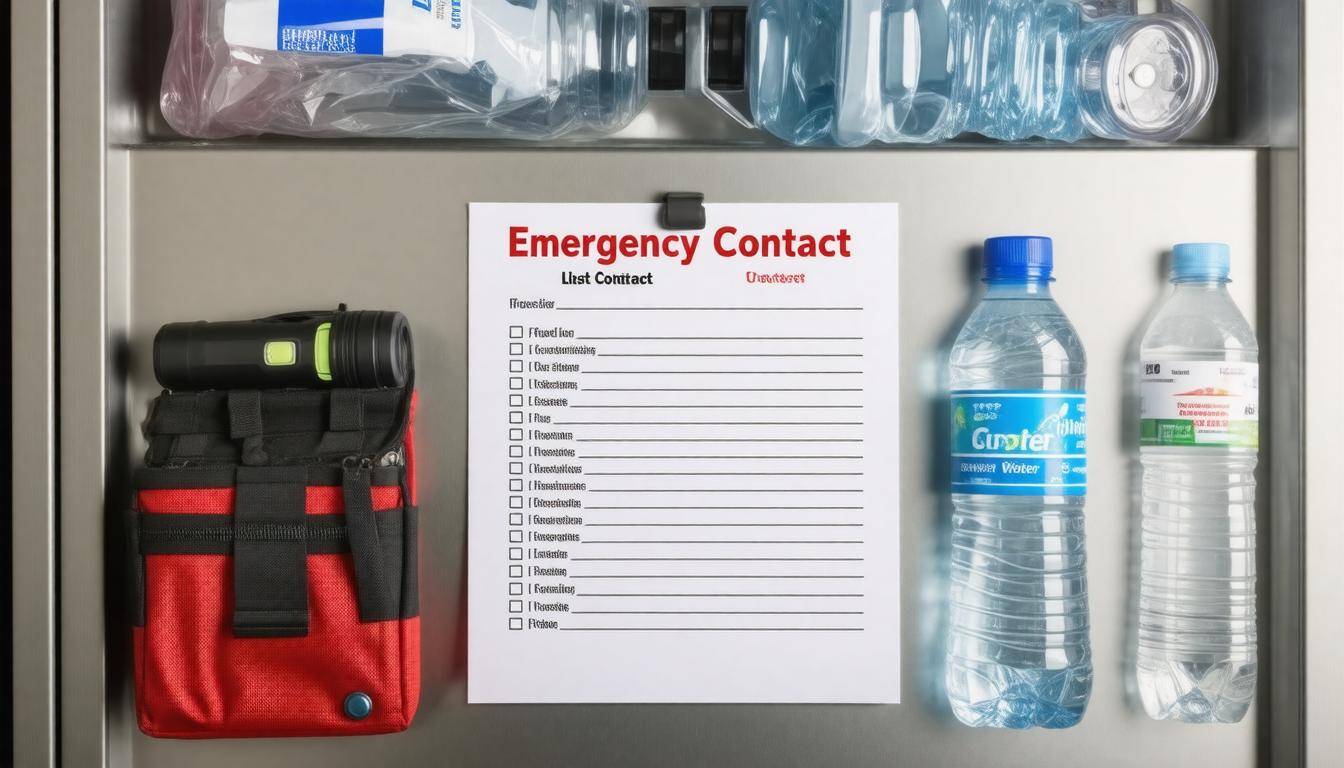 Emergency contact list
