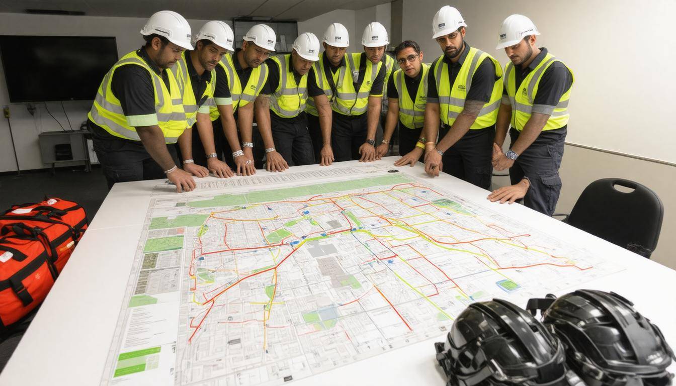 Emergency drill planning