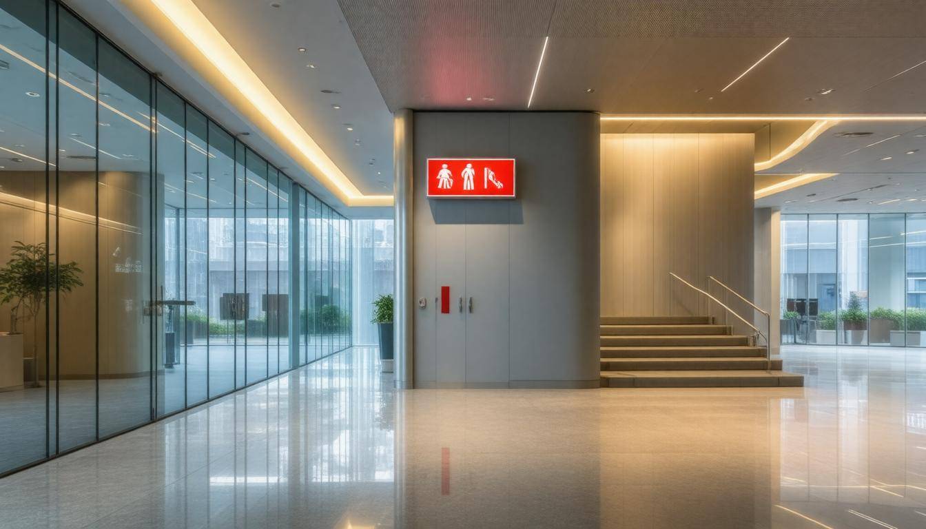 Emergency exit signage