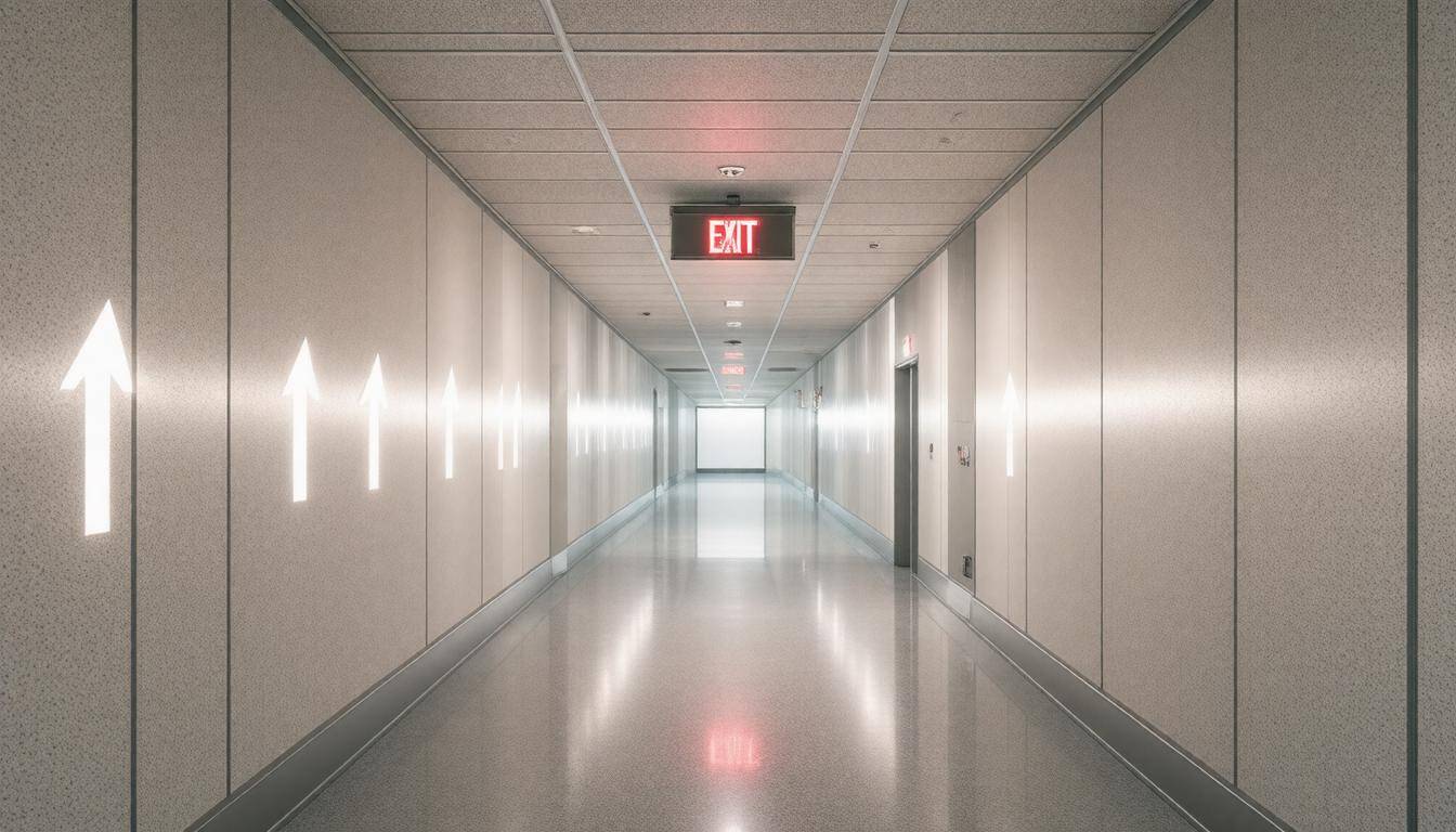 Emergency exit signage