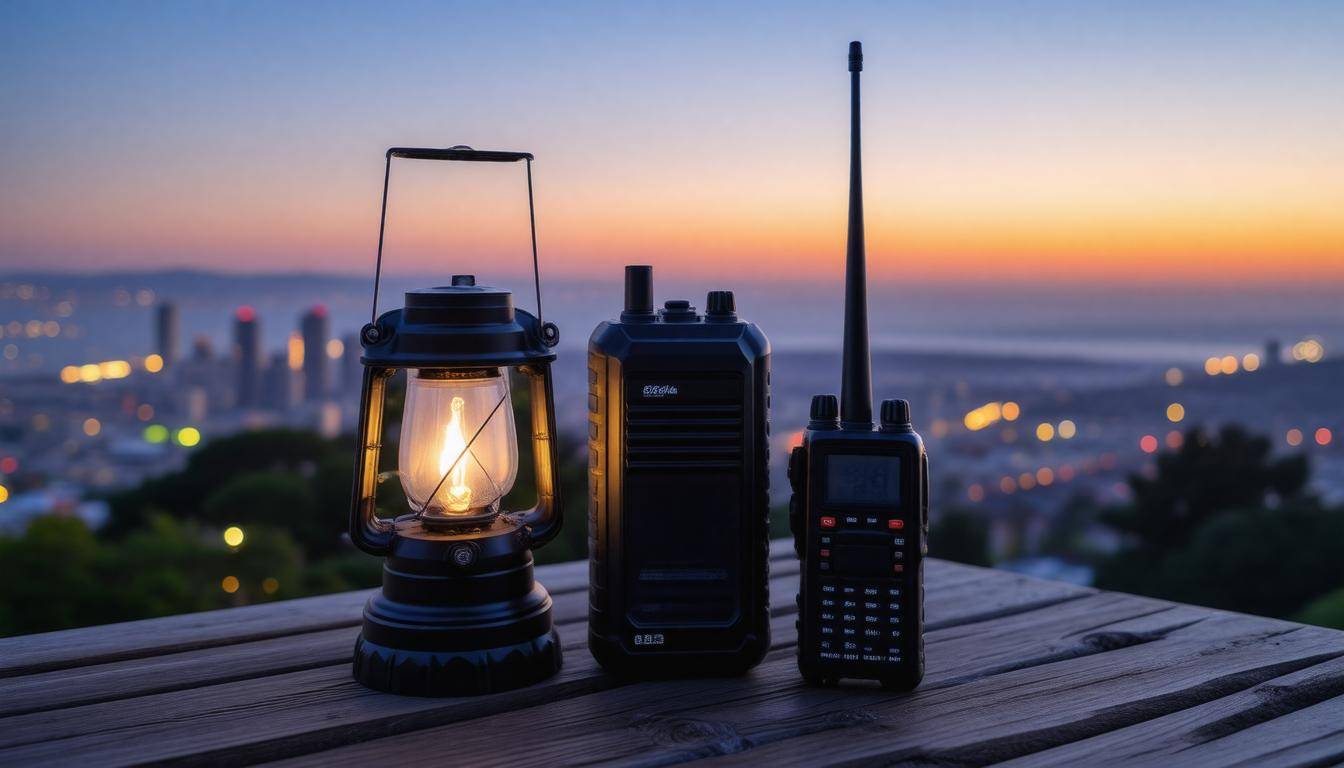 Emergency lighting and communication