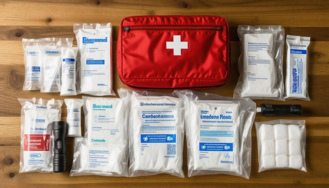 Emergency medical supplies kit