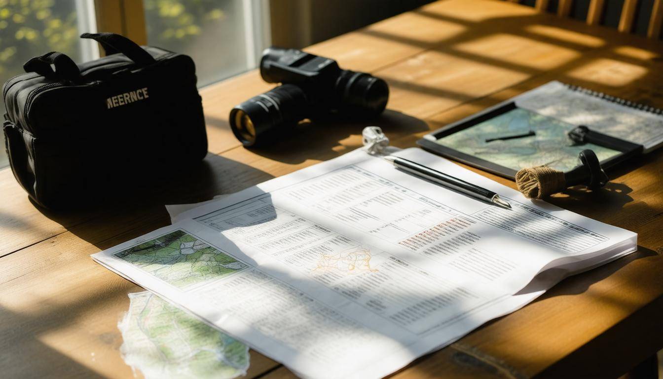 Emergency plan setup