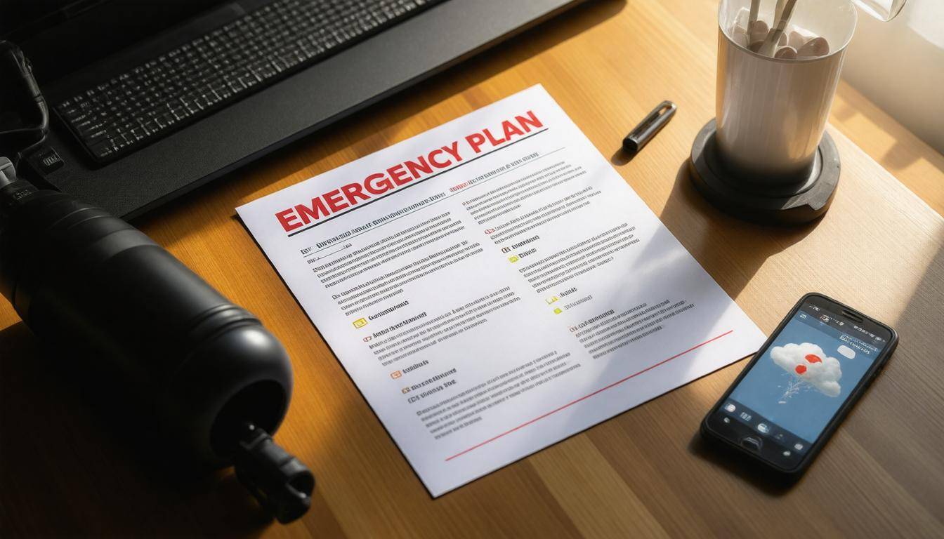 Emergency plan workspace