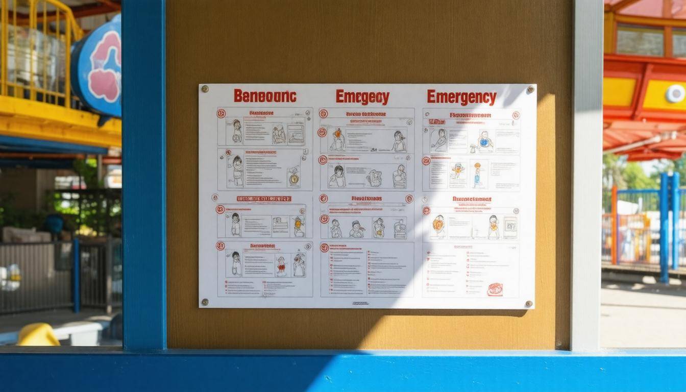 Emergency procedure chart