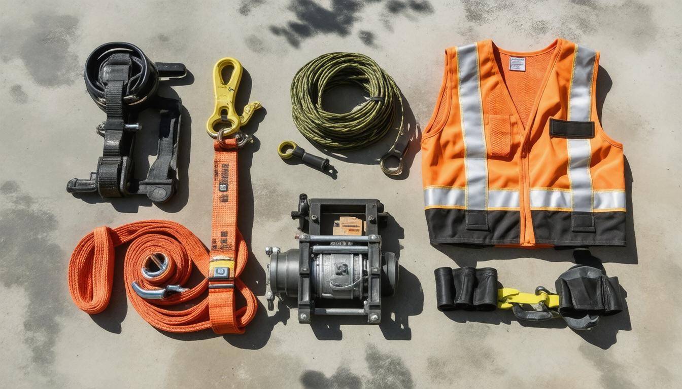 Emergency recovery equipment setup