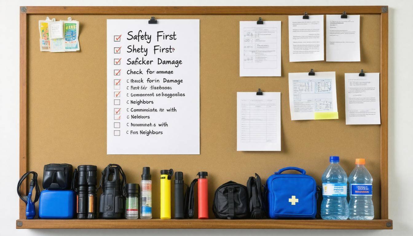Emergency response checklist