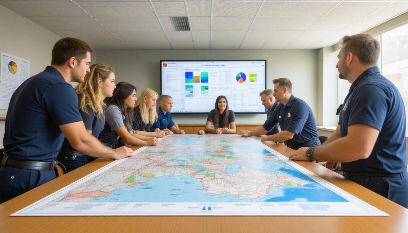 Emergency response team meeting
