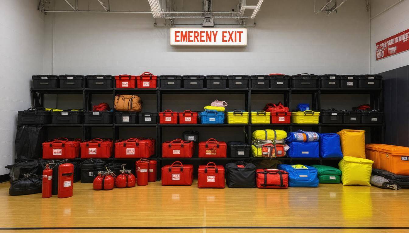 Emergency shelter setup