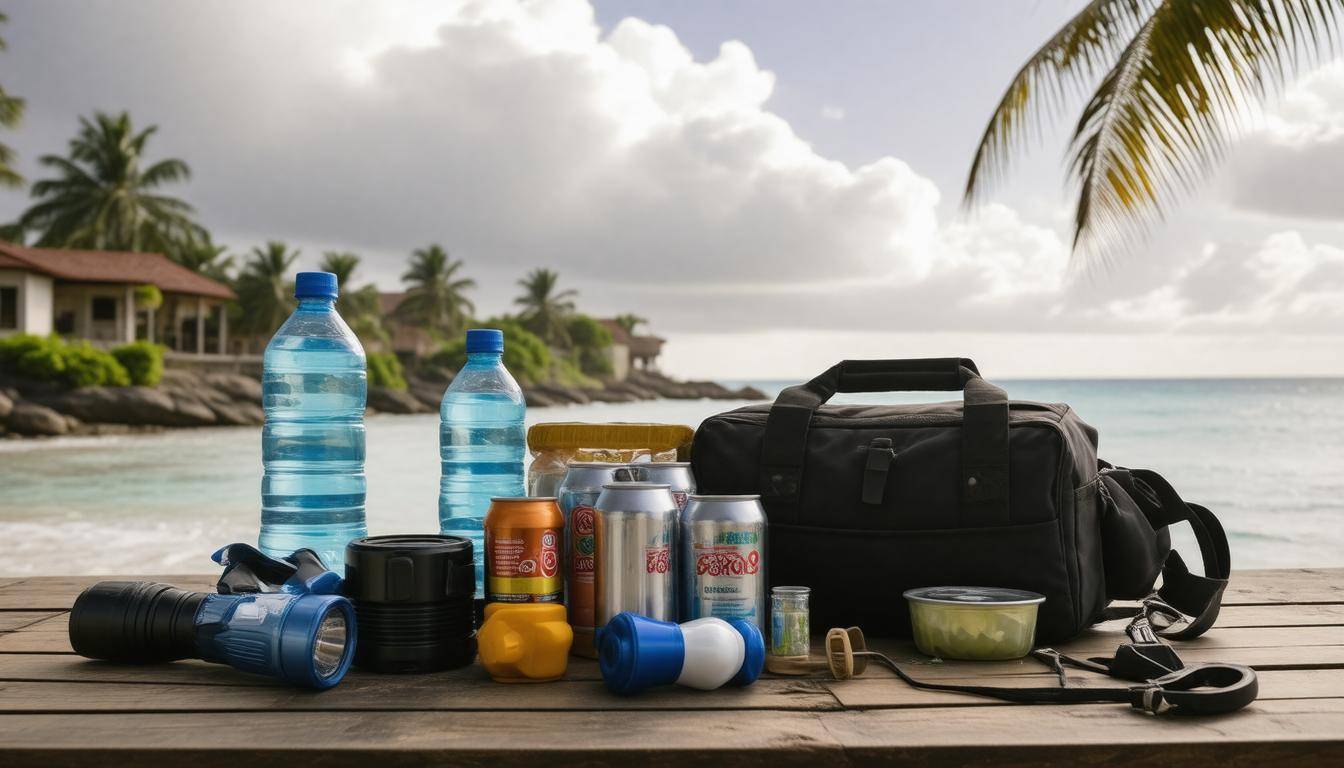 Emergency supplies in Cuba