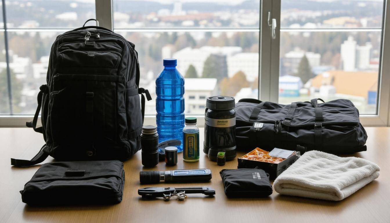 Essential earthquake supplies