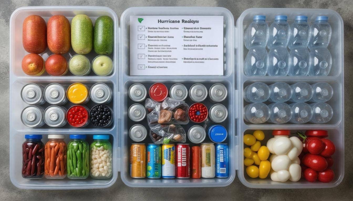 Essential hurricane supplies