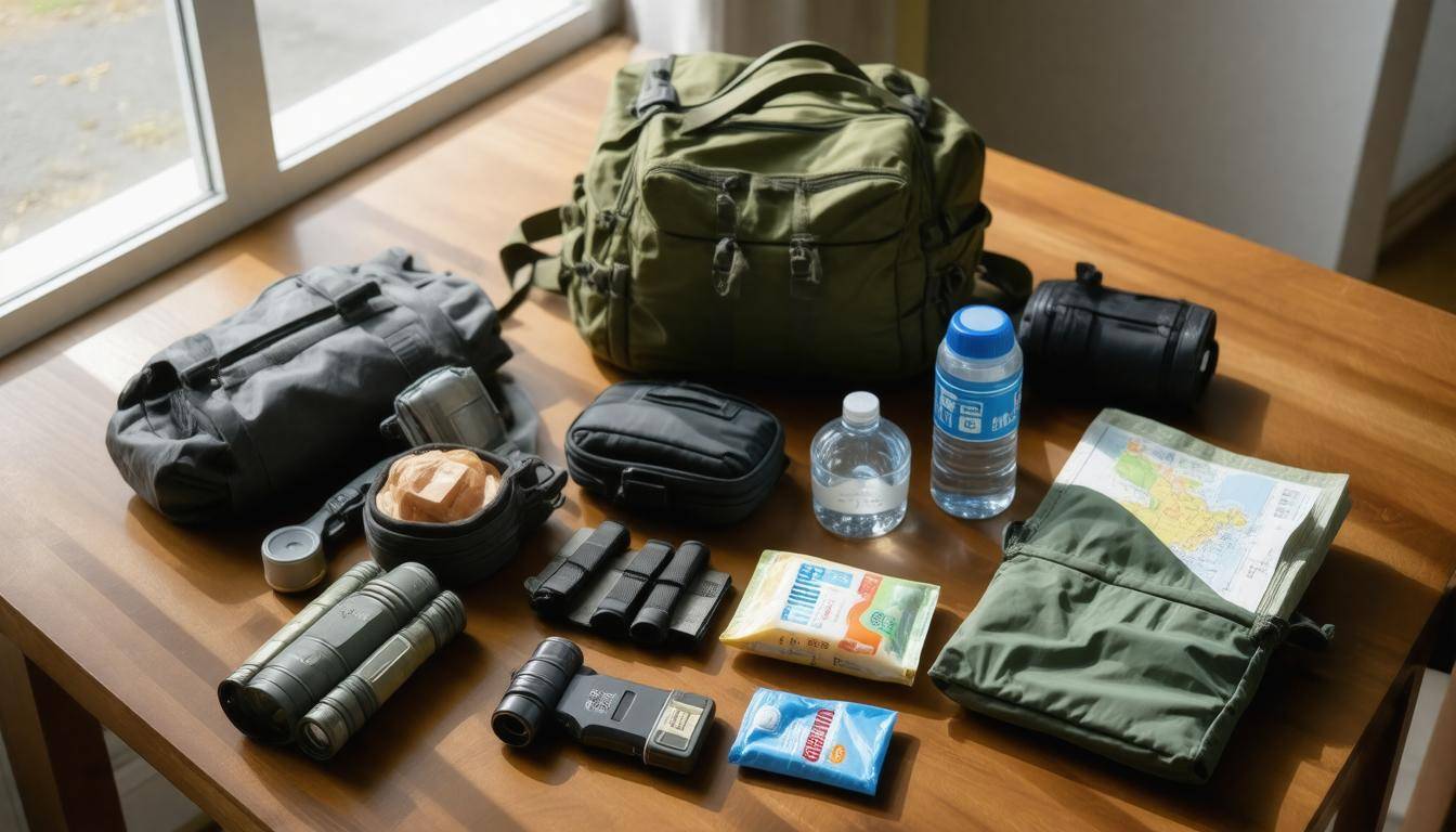Essentials in go-bag