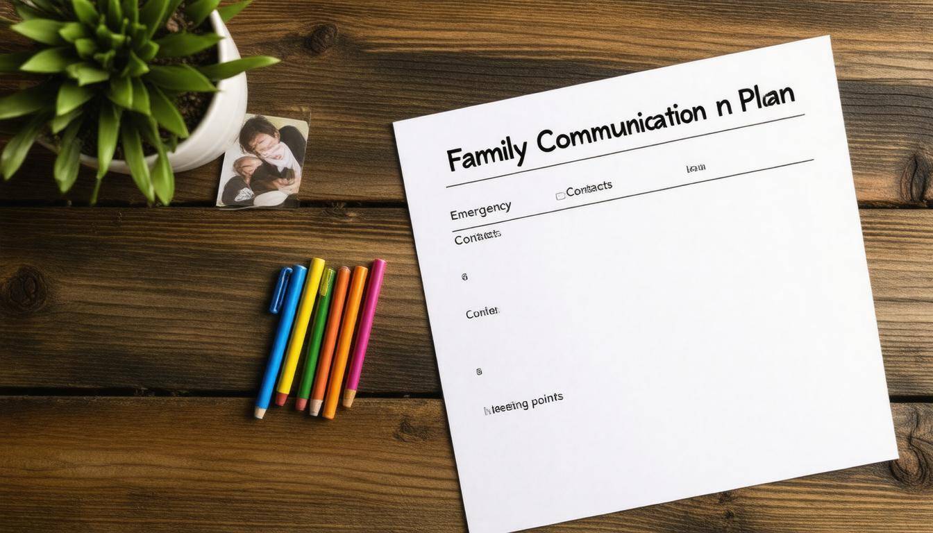 Family communication plan