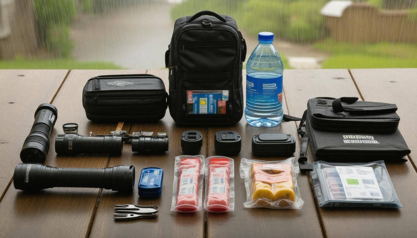Flood preparedness items