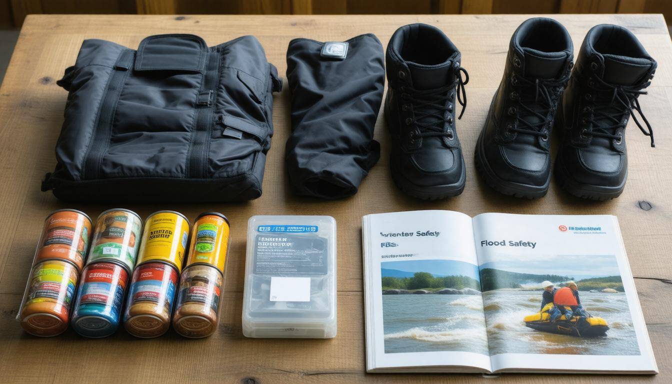 Flood preparedness supplies
