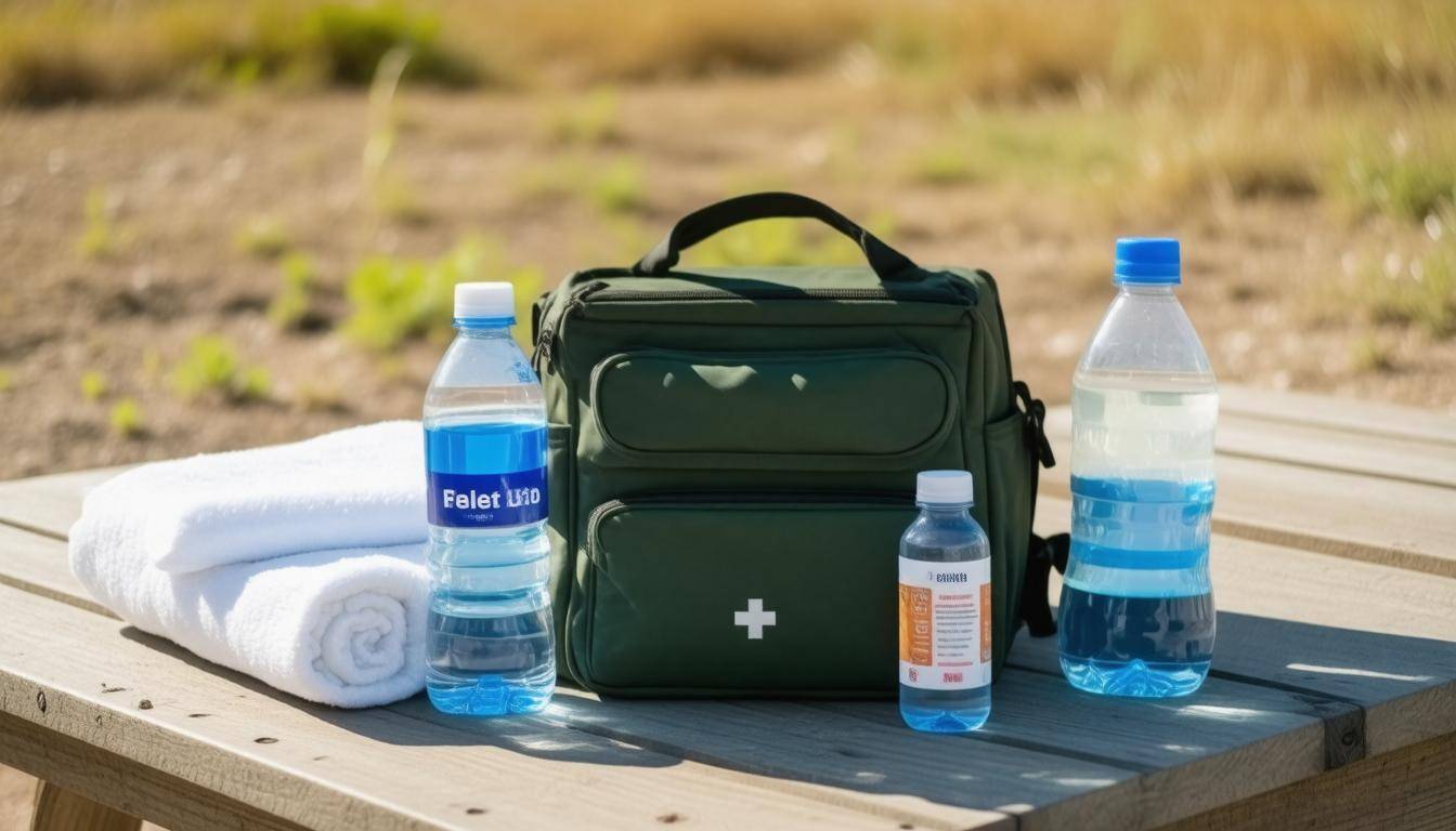 Heat safety first aid