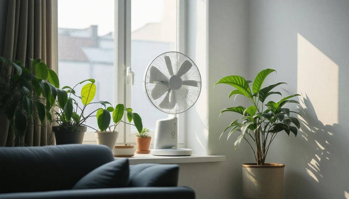 Home ventilation fan