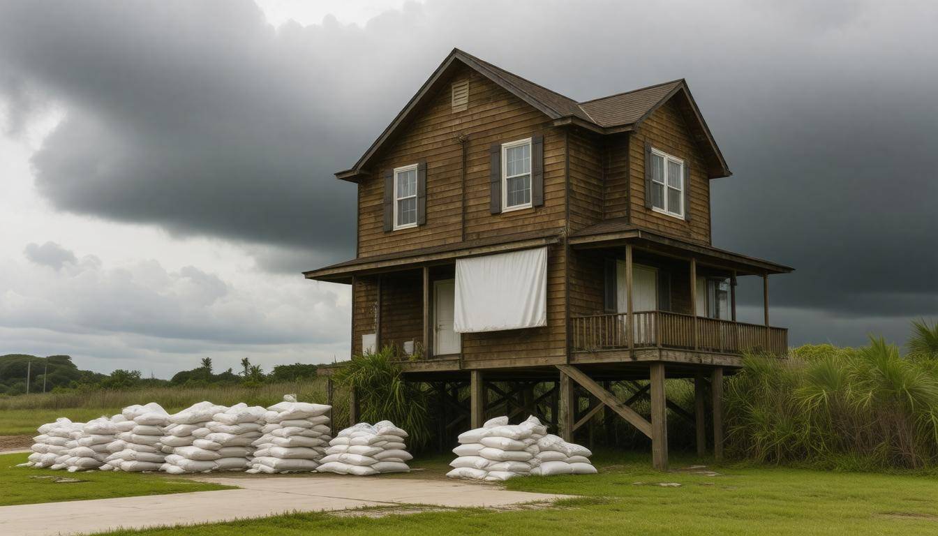 Hurricane preparations in Jamaica