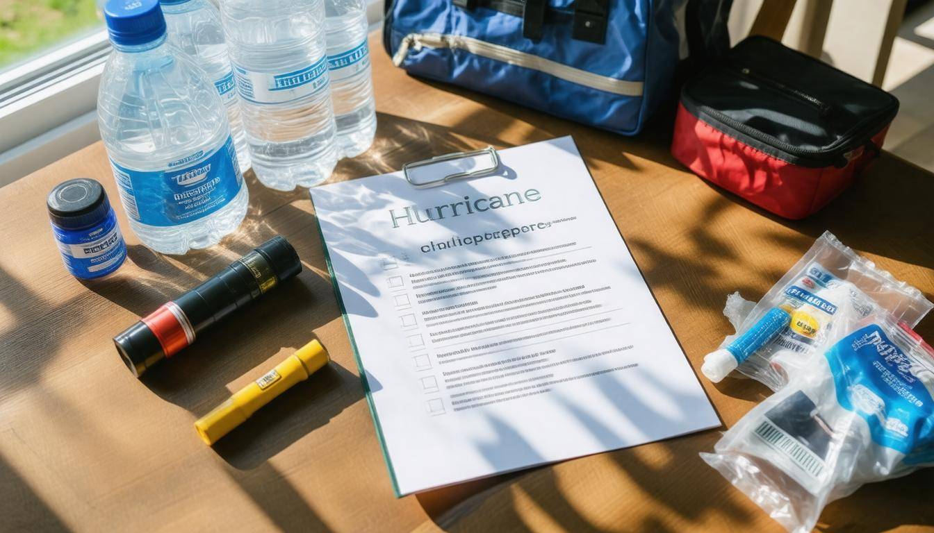Hurricane supplies checklist