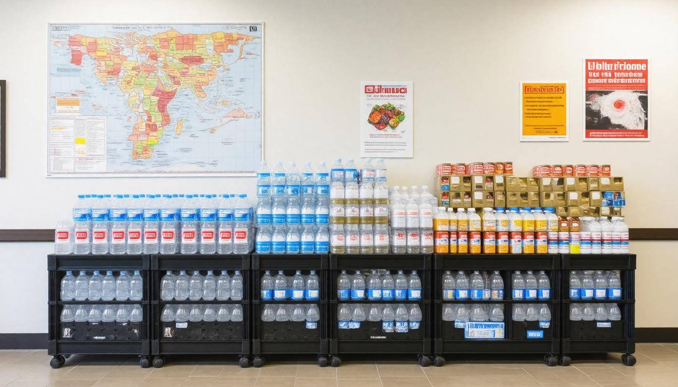 Hurricane supply station