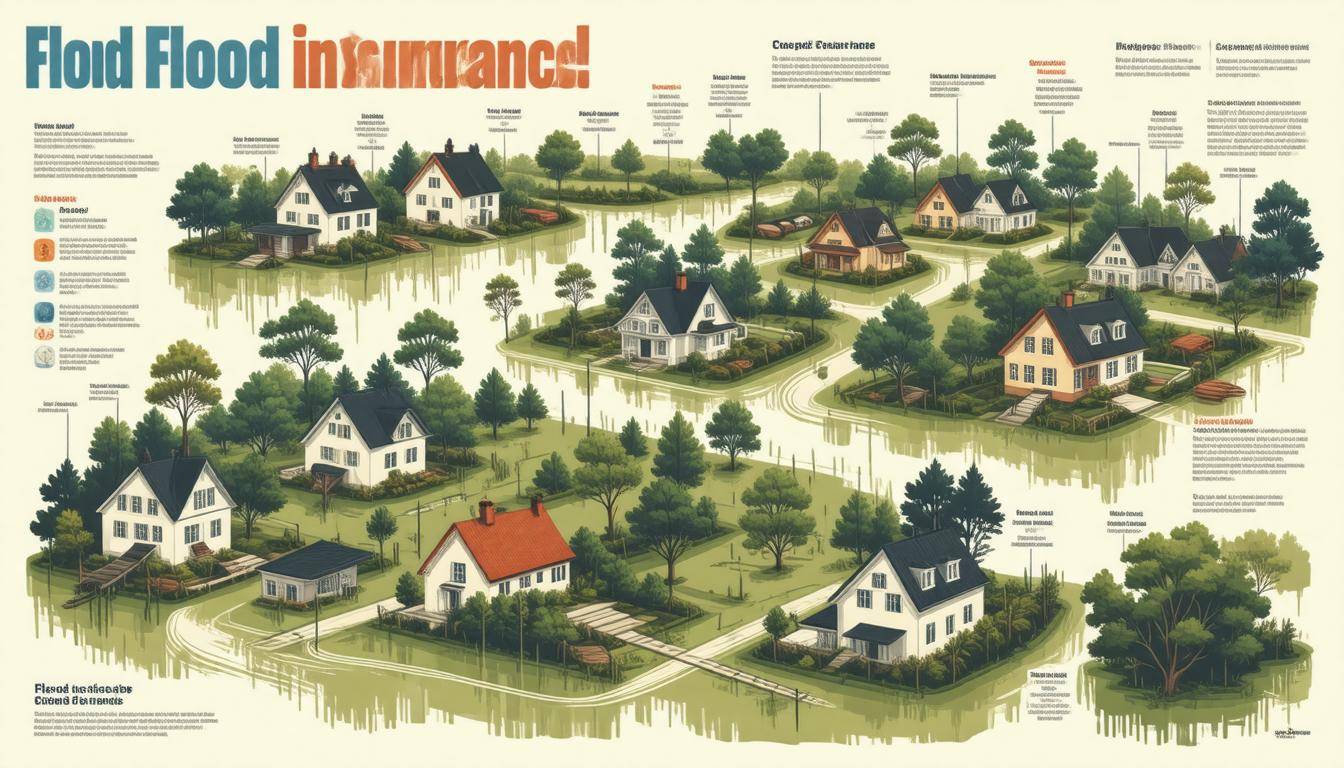 Infographic on flood insurance