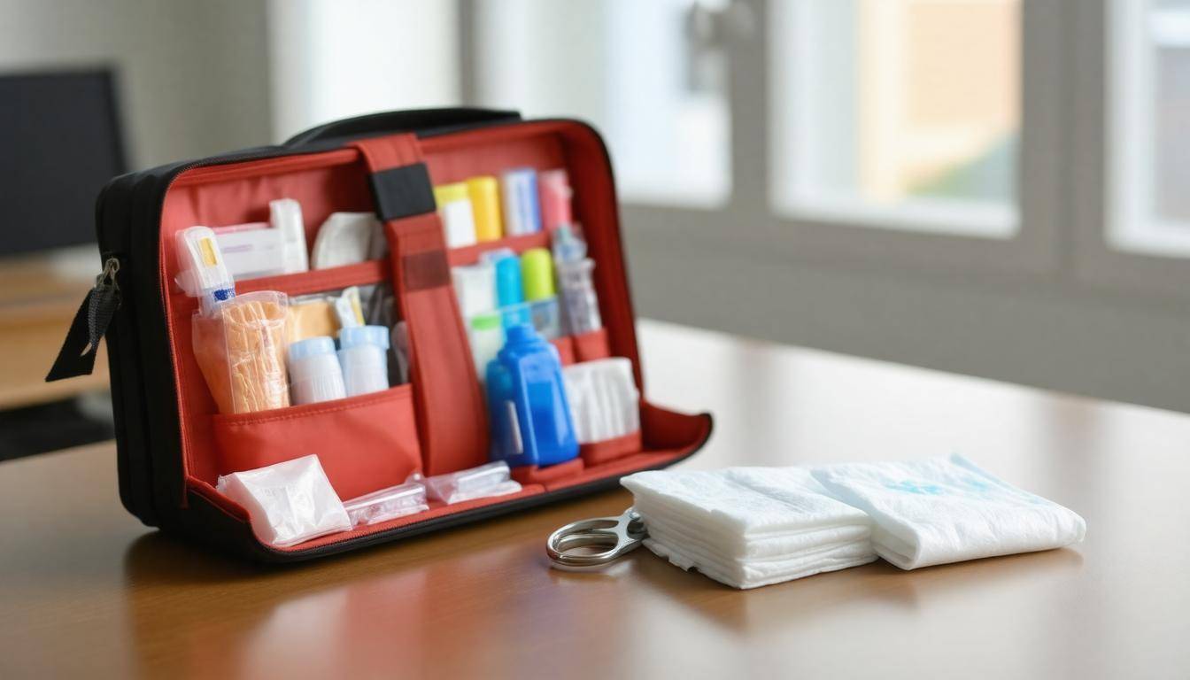 OSHA-compliant first aid kit