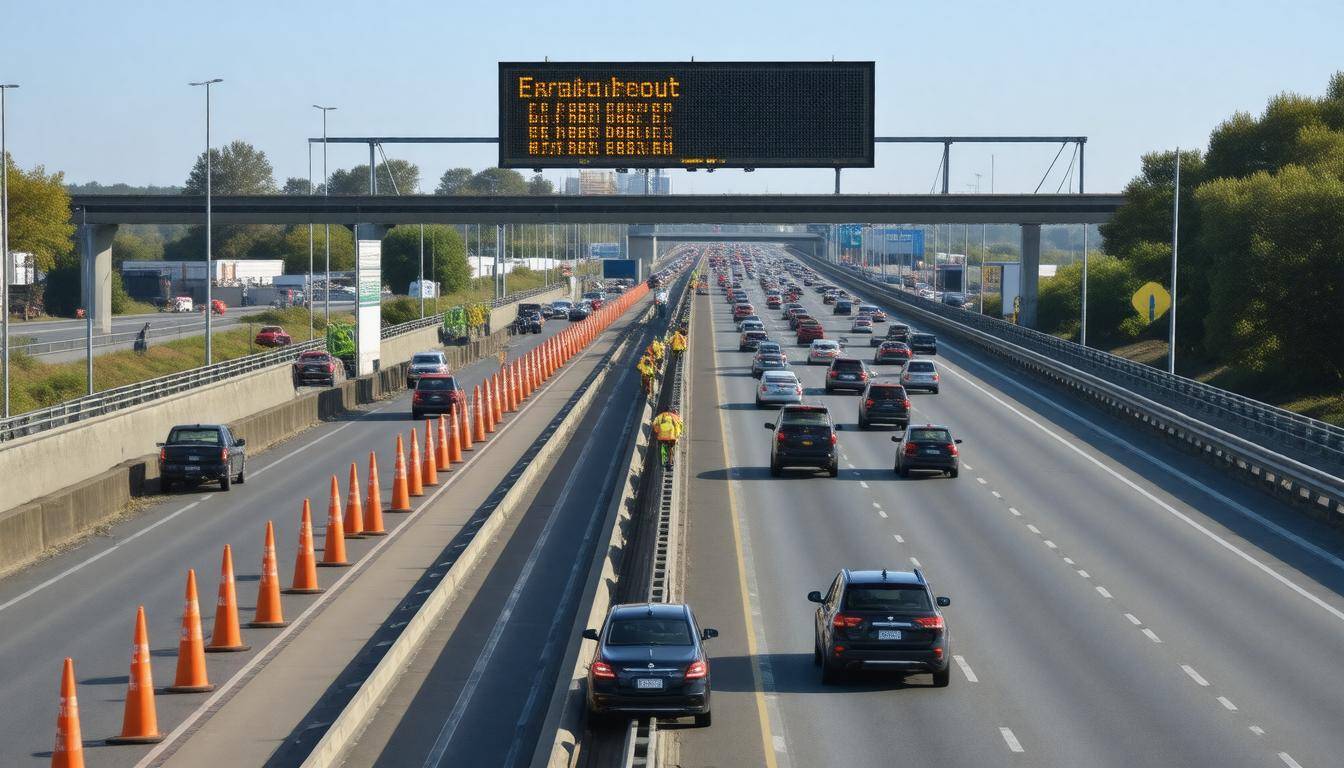 Organized evacuation traffic flow