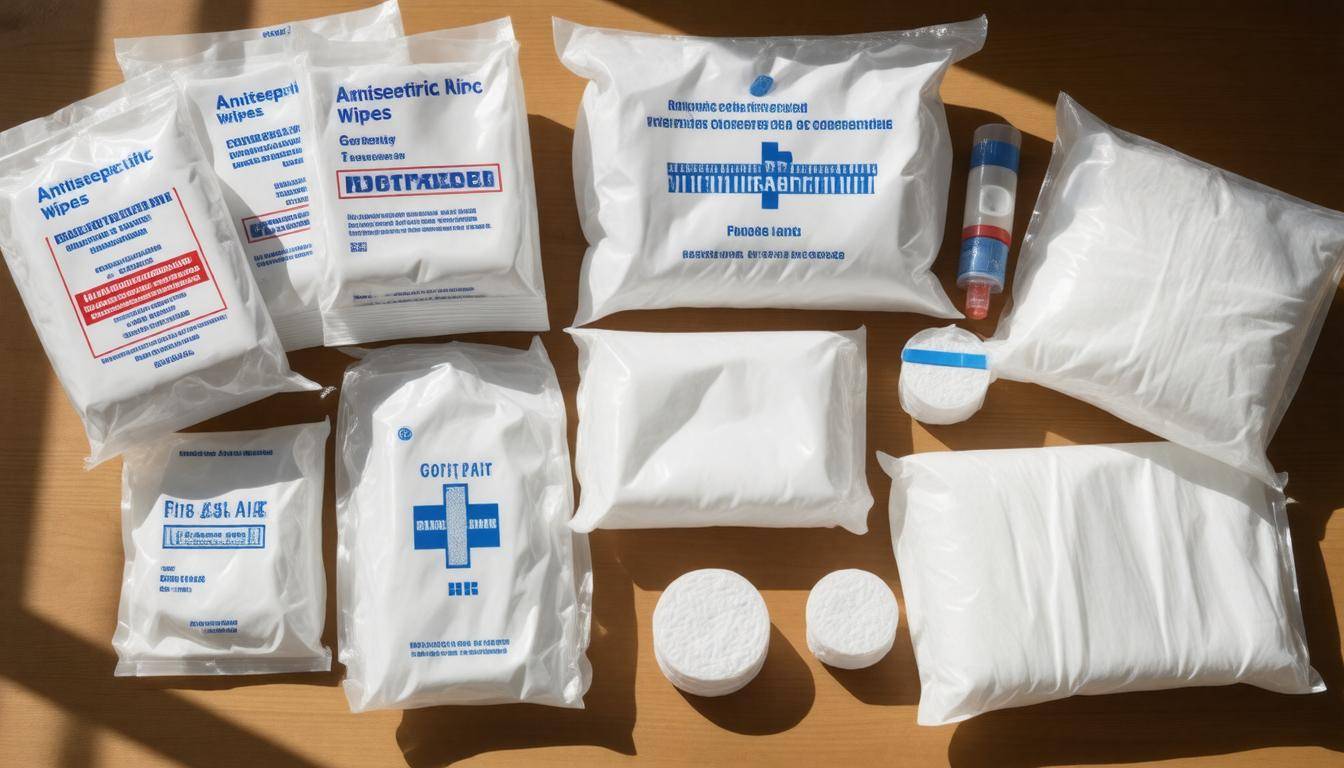Organized first aid kit