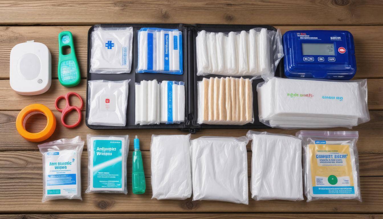 Organized first aid kit